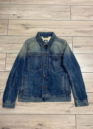 Джинсовая куртка кофта джинсовка g-star raw ranch tailor деним размер l