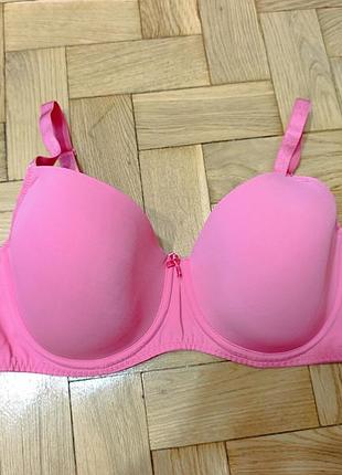 Классический розовый женский бюстгальтер t-shirt bra george 40d, бюстгальтер женский новый на косточках