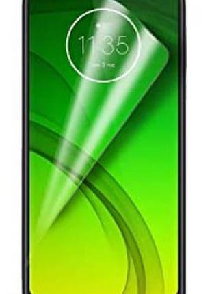 Гидрогелевая защитная пленка на motorola moto g7 power на весь экран прозрачная