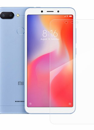 Гидрогелевая защитная пленка на xiaomi redmi 6a на весь экран прозрачная