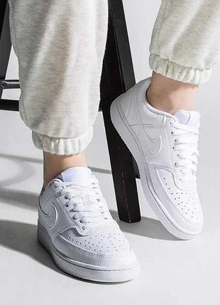 Женские кроссовки nike court vision next nature (38.5р.24,5-25см)