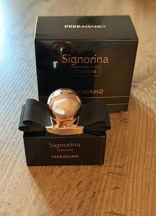 Парфумована вода ferragamo signorina misteriosa