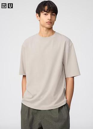 Футболка унісекс uniqlo airism cotton oversized