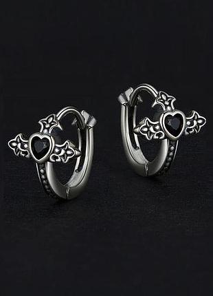 Сережки "готика"
