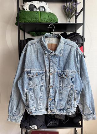 Чоловіча джинсова куртка vintage diesel 90s disstresed jacket