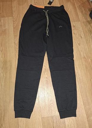 Новые утепленные мужские спортивные штаны crivit м 48-50 л l 52-54 нижняя манжет карманы черные