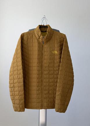 Чоловічий пуховик the north face коричневий xl/xll