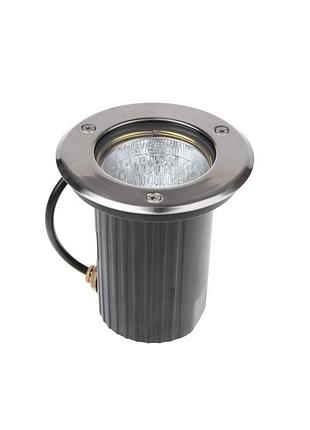 Светильник грунтовой встроенный e27 ip67 (lg-08) brille 153023