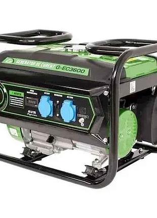 Генератор бензиновий 2,2квт - 2,4квт g-ec3600 тм greenfield