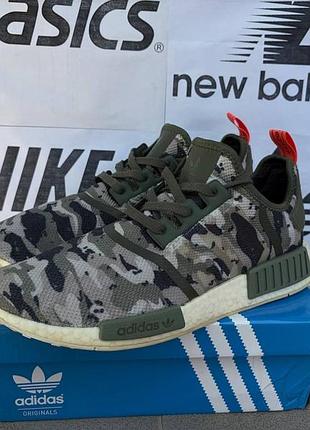 Кроссовки adidas nmd_r1 camo для тренировок камуфляжные