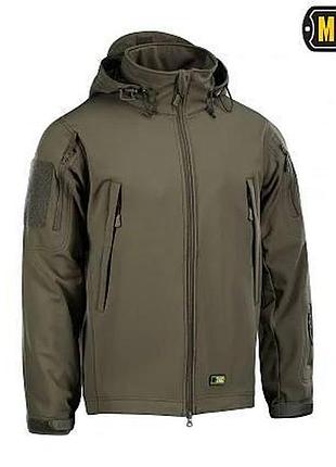 M-tac куртка soft shell олива