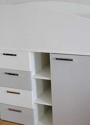 Кровать с шкафом висконсин fmebel 90x200. кровят черпак