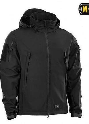 M-tac куртка soft shell чорна