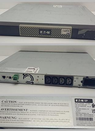 Блок безперебійного живлення eaton 5p 650i rack 1u (5p650ir) (товар вживаний)