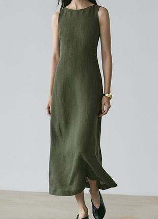 Сукня massimo dutti  лляна розмір 38