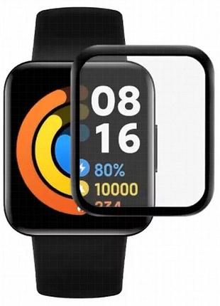 Полимерная пленка 3d (full glue) (тех.пак) для xiaomi redmi watch 3 черный