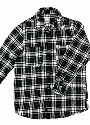 Рубашка в клетку zara | рубашка в клетку | клетчатая рубашка