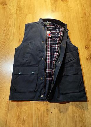 Жилет ваксированный country wear by stormafit размер м x barbour