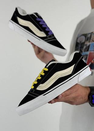 Чоловічі кросівки vans knu skool potato m black white