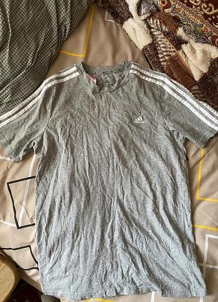Футболка чоловіча adidas essentials 3-stripes tee