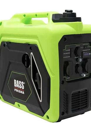 Бензиновый инверторный генератор 3.9 квт, 230 в bass polska bp-5033 чистая синусоида