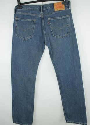 Повсякденні класичні вінтажні джинси levi's 505 blue denim jeans