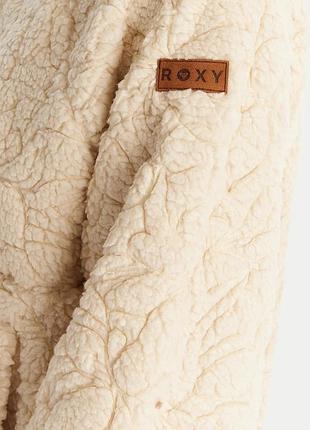 Флисовая куртка кофта реглан roxy 5