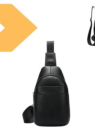Сумка кожаная backpack + wallet jasper 2010 черный (43751-_320)