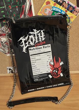 Оригинальная сумка killstar goth chips 2