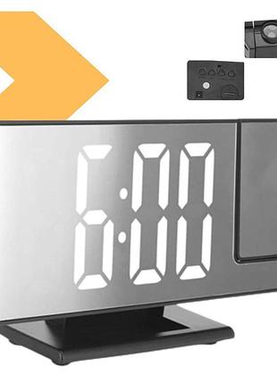 Настільні годинники з проектором xpro ts-9210 чорний (44011-ts-9210_582)