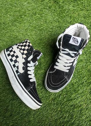 Кроссовки vans 37р замша/текстиль 2