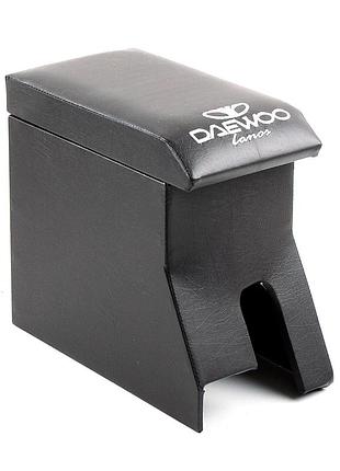 Подлокотник daewoo lanos логотипом черный