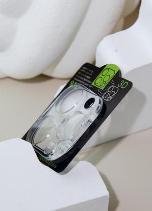 Захисне скло на камеру full block (тех.пак) для apple iphone 15 (6.1") / 15 plus (6.7") прозорий