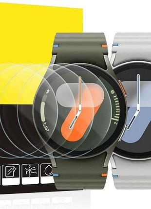 Защитное стекло spguard для samsung galaxy watch 7/6/5/4 44 мм, 3 шт | закаленное стекло, твердость 9h, сверхстойкое к царапинам,