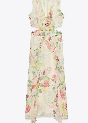 Zara floral  сукня 3