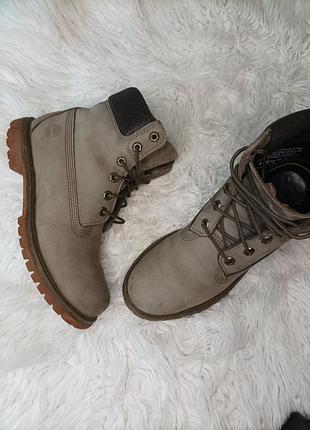 Черевики timberland 40р устілка 26см нубук/шкіра