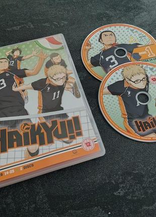 Диск с аниме haikyu!! episodes 14-25 (dvd)