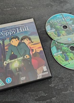 Диск с аниме from up on poppy hill (dvd)