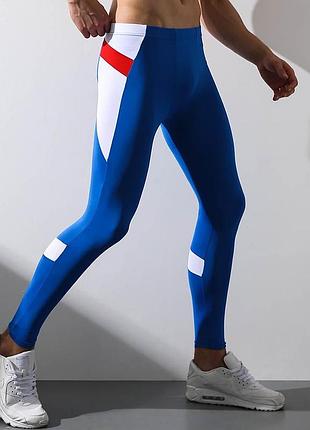 Мужские спортивные леггинсы (тайтсы) superbody