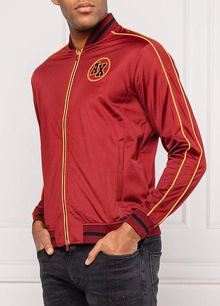 Спортивный бомбер олимпийка кофта armani exchange full zip track top men’s