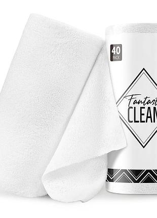 Салфетка из микрофибры fantasti clean (euslj121240wh)