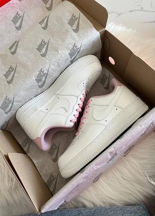 Nike air force 1 low white pink 2