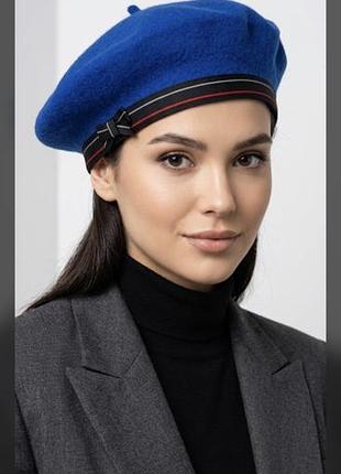 Винтажный стильный берет kangol из 100% чистой шерсти оригинал.
