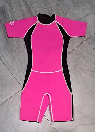 Детский неопреновый гидрокостюм splash (9–10 лет) / shorty wetsuit