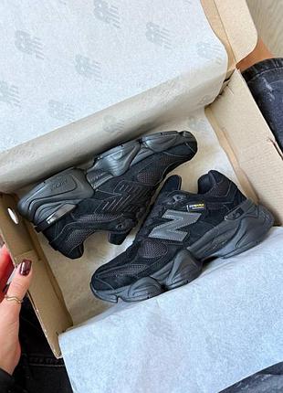 Кроссовки new balance 9060 black cordura