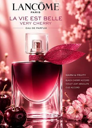 La vie edt belle elixir very cherry