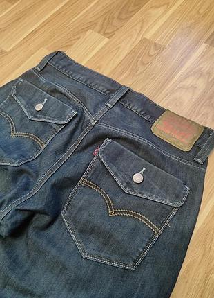 Винтажные джинсы levis 514 blue denim