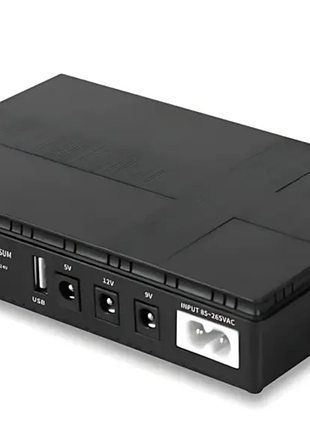 Джерело безперебійного живлення для роутера dc ups dc1018p 18w 10400mah ∙ джерело безперебійного живлення dc1018p