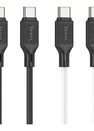 Кабель usb hoco x90 type-c to type-c 60w