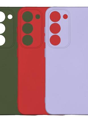 Чехол silicone cover full camera (a) для samsung galaxy s23 5g (s911)
